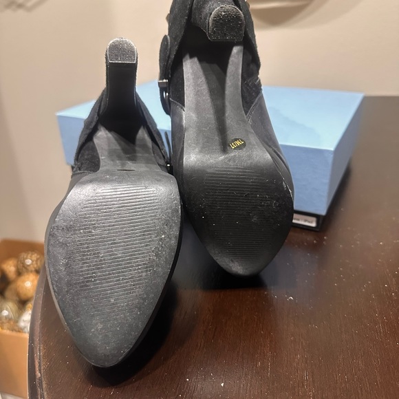 BCBGeneration Studded Leather and Suede Boots - Picture 5 of 9